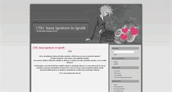 Desktop Screenshot of baza.telenovele-slo.net